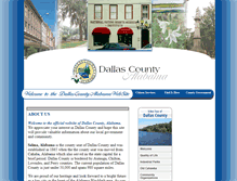 Tablet Screenshot of dallascounty-al.org